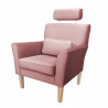 Fotel DENVER MG58 – elegancki z nogami buk