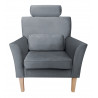 Fotel DENVER BL14 – elegancki z nogami buk