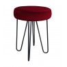 Taboret Venus HAIRPIN noga czarna MG31