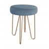 Taboret Venus HAIRPIN noga złota BL06
