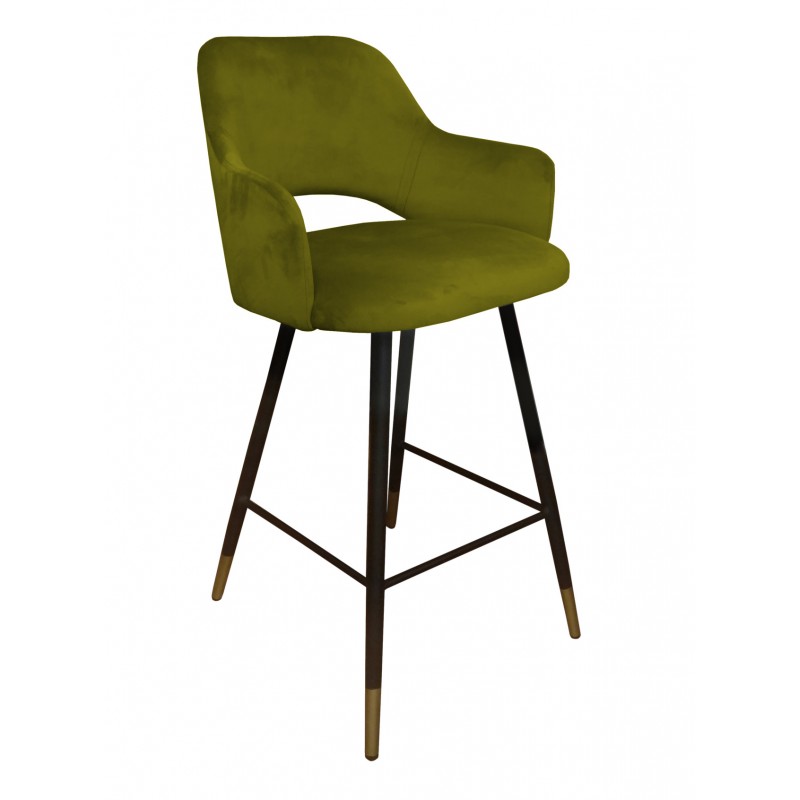 Hoker Milano BL75 zielona oliwka – czarny/złoty stelaż