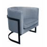 Fotel Glamour podstawa czarna BL06