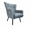 Fotel TULIP USZAK nogi czarne BL06