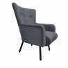 Fotel TULIP USZAK nogi czarne BL14