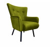 Fotel TULIP USZAK nogi czarne BL75