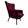 Fotel TULIP USZAK nogi czarne MG02