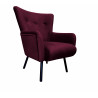 Fotel TULIP USZAK nogi czarne MG02