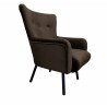 Fotel TULIP USZAK nogi czarne MG05