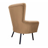 Fotel TULIP USZAK nogi czarne MG06