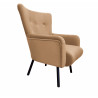 Fotel TULIP USZAK nogi czarne MG06
