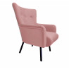 Fotel TULIP USZAK nogi czarne MG58