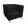 Fotel Monaco nogi chrom D1