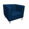 Fotel Monaco nogi chrom D4
