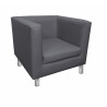 Fotel Monaco nogi chrom D23