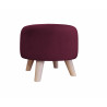Pufa ALA noga drewno MG02