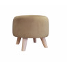 Pufa ALA noga drewno MG06