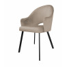 Krzesło Velvet noga czarna PROFIL MG09