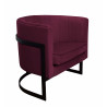 Fotel Glamour podstawa czarna MG02