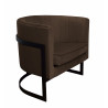 Fotel Glamour podstawa czarna MG05