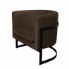 Fotel Glamour podstawa czarna MG05