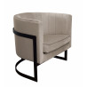 Fotel Glamour podstawa czarna MG09