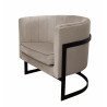 Fotel Glamour podstawa czarna MG09