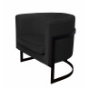 Fotel Glamour podstawa czarna MG19