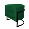 Fotel Glamour podstawa czarna MG25