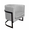 Fotel Glamour podstawa czarna MG39