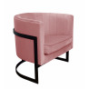 Fotel Glamour podstawa czarna MG58