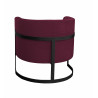 Fotel Glamour podstawa czarna MG02
