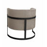 Fotel Glamour podstawa czarna MG09
