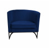 Fotel Glamour podstawa czarna MG16