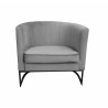 Fotel Glamour podstawa czarna MG17