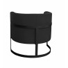 Fotel Glamour podstawa czarna MG19