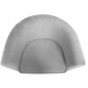 Fotel Glamour podstawa czarna MG39