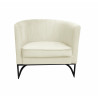 Fotel Glamour podstawa czarna MG50
