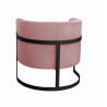 Fotel Glamour podstawa czarna MG58