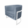 Fotel Glamour podstawa biała BL06