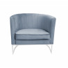 Fotel Glamour podstawa biała BL06