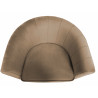 Fotel Glamour podstawa biała MG06