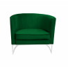 Fotel Glamour podstawa biała MG25
