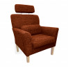 Fotel DENVER Rolf10 – elegancki z nogami buk