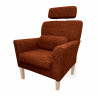 Fotel DENVER Rolf10 – elegancki z nogami buk