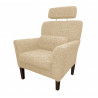 Fotel DENVER Rolf2 – stylowy z nogami venge