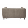 Sofa Monaco nogi chrom Paros2/Poso2