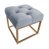 Pufa CHESTERFIELD LOFT ławka postawa złota BL06