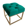 Pufa CHESTERFIELD LOFT ławka postawa złota MG20