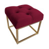 Pufa CHESTERFIELD LOFT ławka postawa złota MG31