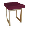 TABORET SOLID 45cm STOŁEK LOFT podstawa złota MG02